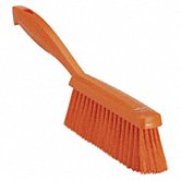 ZZ0345 13" ORANGE HAND CLEANING BRUSH USED FOR SWEEPING AND TO CLEAN DIRT 