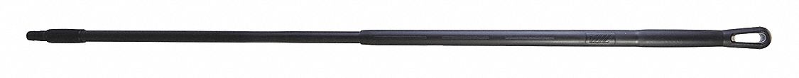 BLACK HANDLE,FIBERGLASS,59" L,1-1/4" H