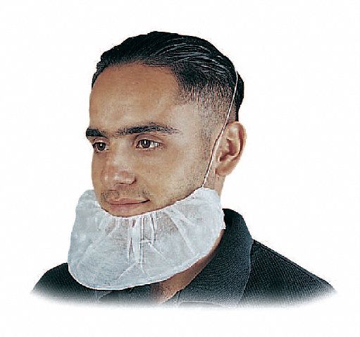 BEARD COVER,BLACK,PK1000