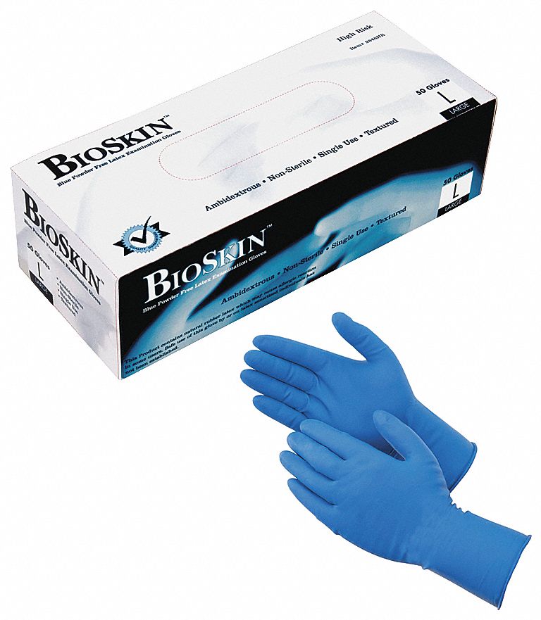 GRAINGER APPROVED Disposable Gloves, PK 50 34CM212846HRL Grainger