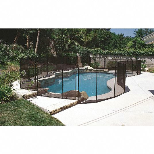 Inground pool safety fence sales