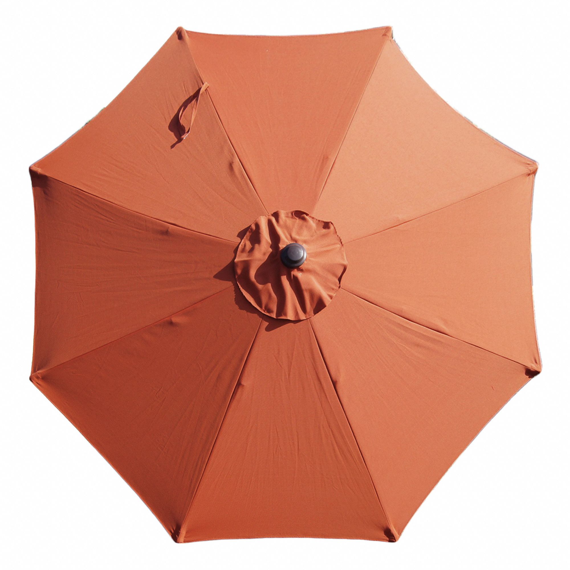 ISLAND UMBRELLA Market Umbrella, 9 ft. dia., Terra Cotta - 34CR37 ...