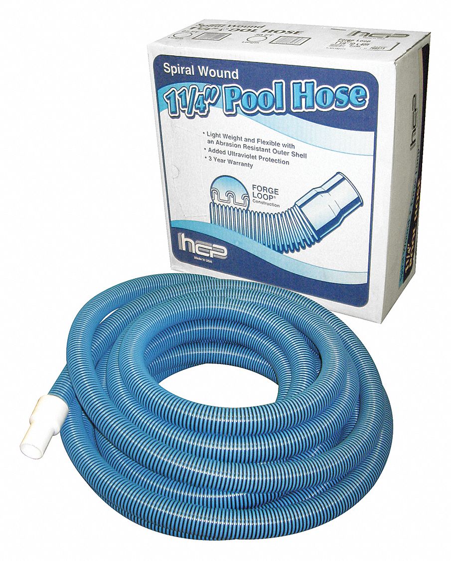 Vacuum Hose: Blue/White