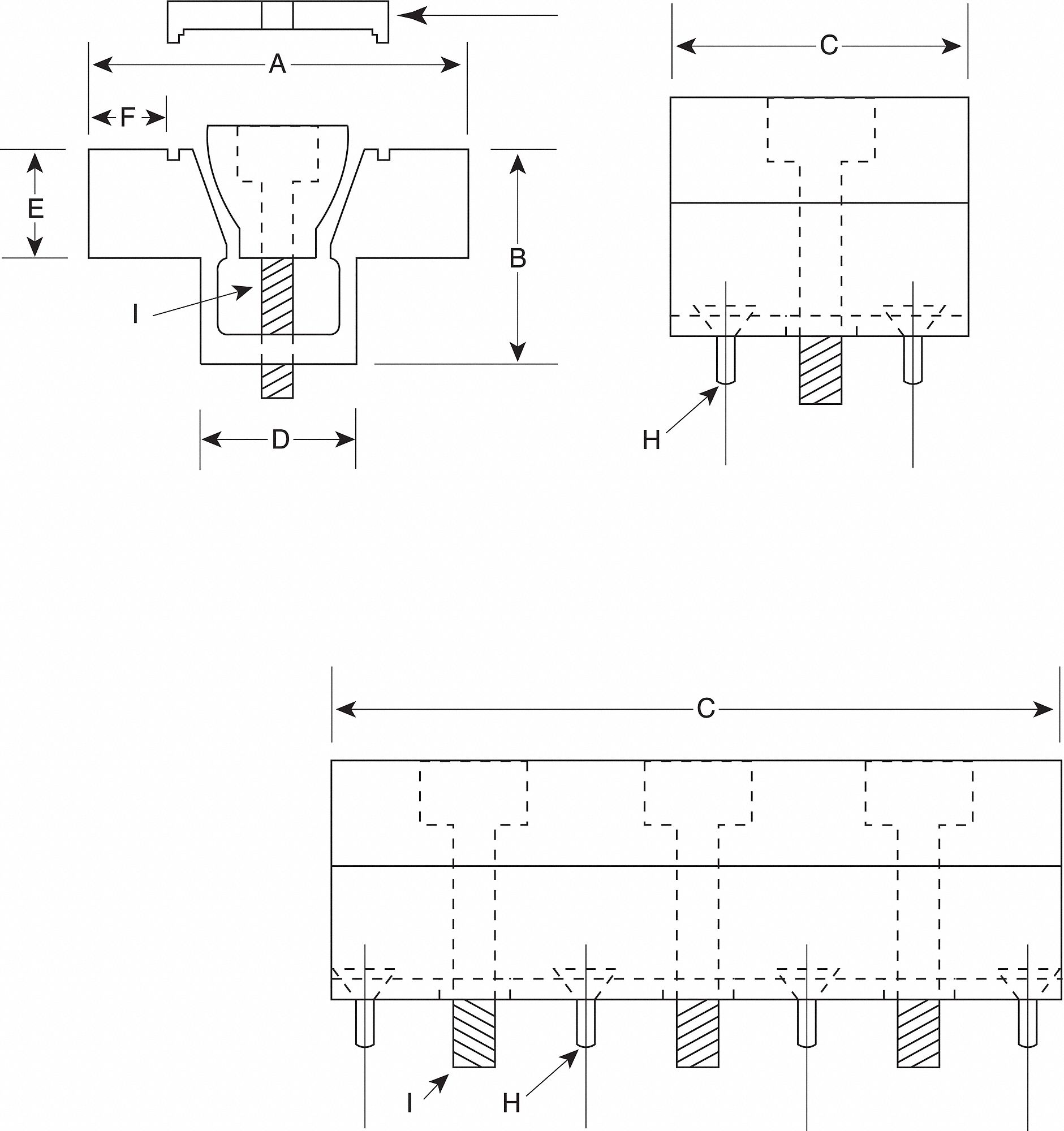 Fixture Clamp, #8-32,