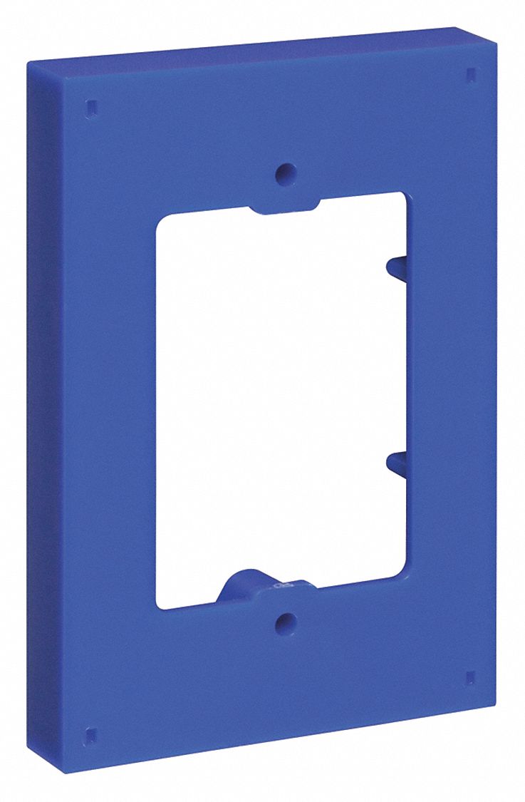 Spacer: Plastic, 5/8 in Overall Dp, SUB-102722-B