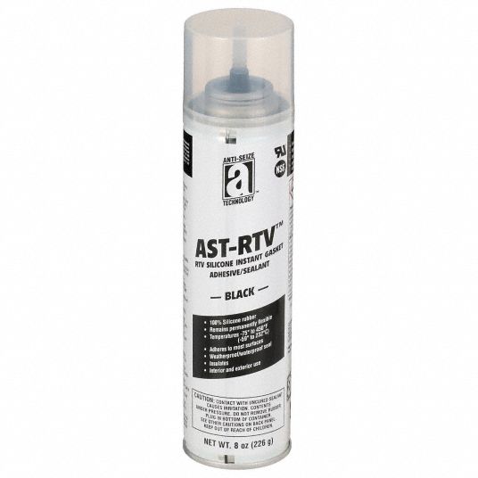 ANTISEIZE TECHNOLOGY, ASTRTV, 8 oz, RTV Gasket Maker 34D50427088