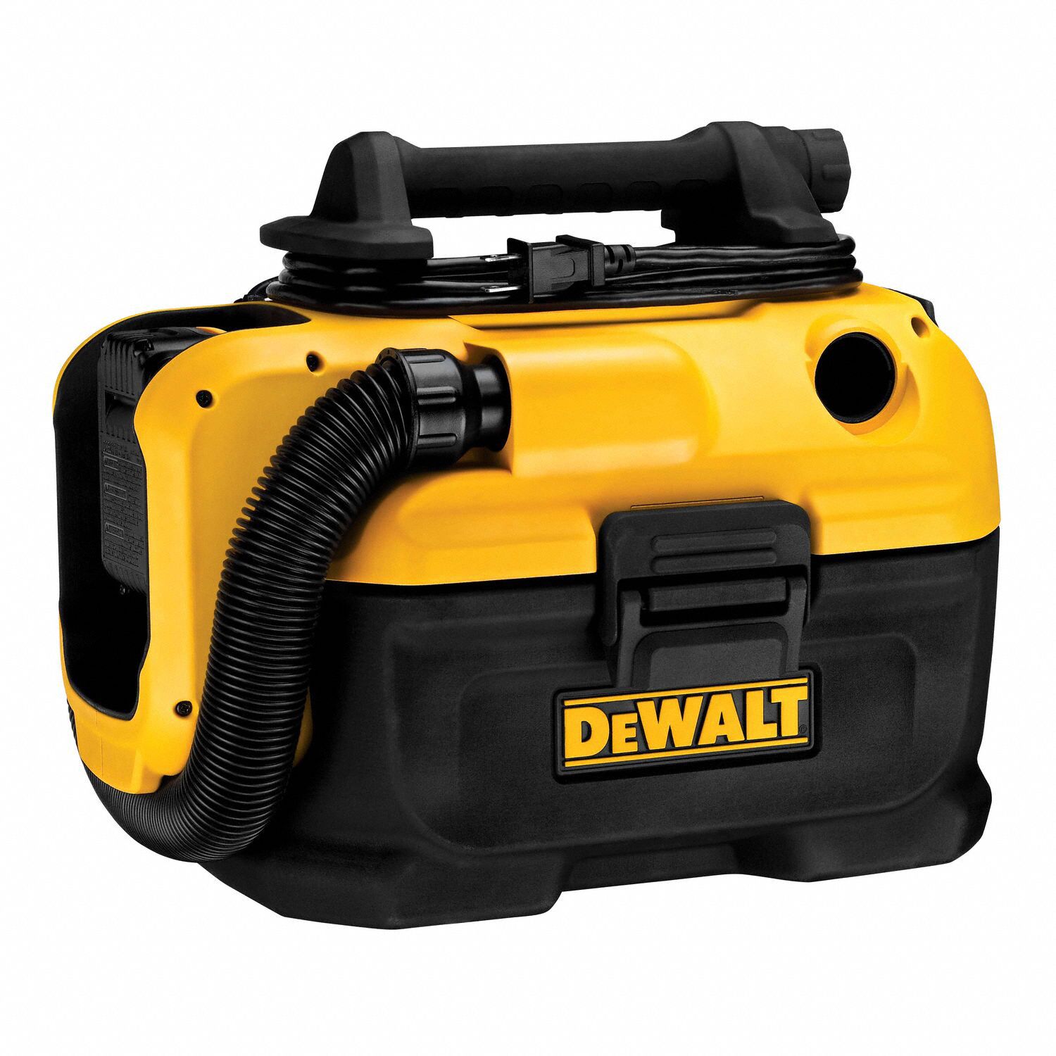 DEWALT Portable Shop Vacuum 2 gal Tank Size, Plastic, 1 1/4 in Vacuum