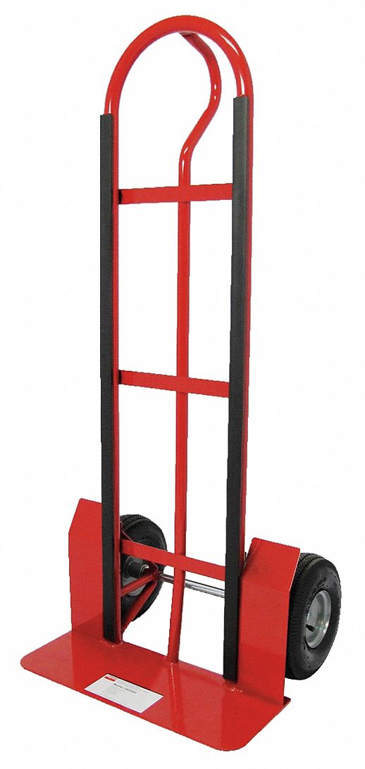 NONMARRING STEEL GENERAL PURPOSE HAND TRUCK, 600 LB LOAD CAPACITY, 21¾ IN X 7¼ IN, STD