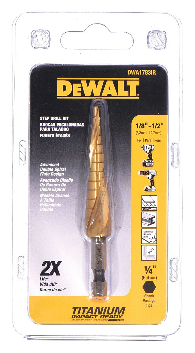 Step deals drill dewalt