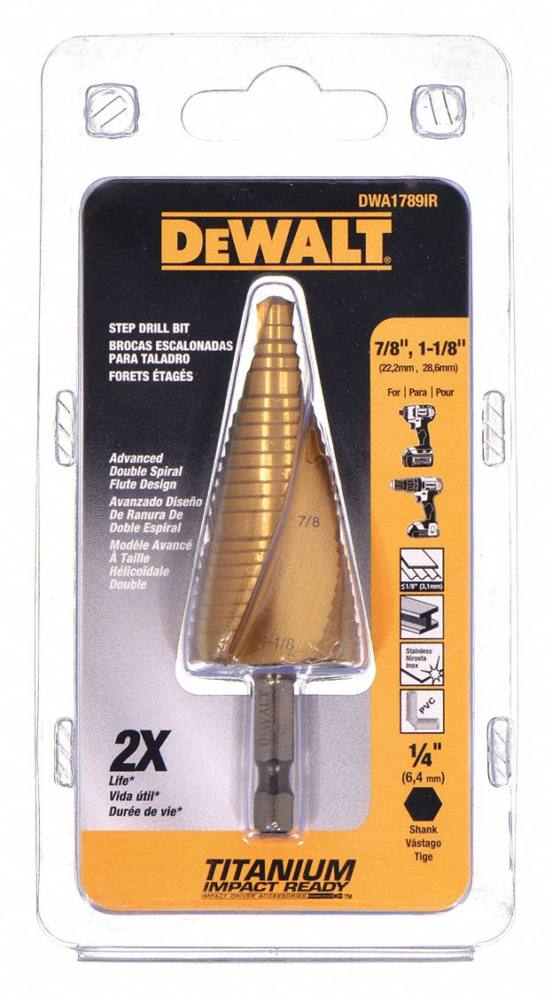 Dewalt 2024 step drill