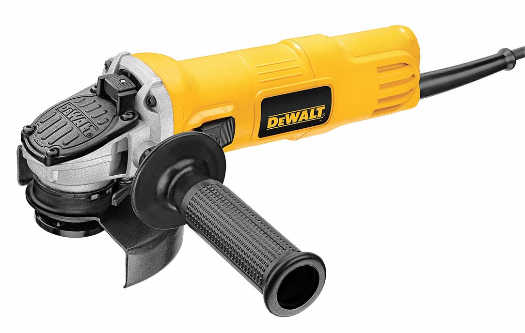 MEULEUSE D'ANGLE PET TAILLE , À FIL, 120V/7A, 4½PO DIAM, INTERRUPTEUR GÂCHETTE, ⅝PO-11, 12000TR/MIN, CORDON 8PI