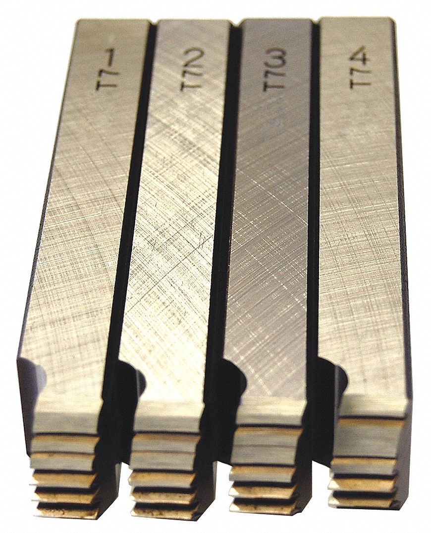 Replacement Pipe Die: For Westward 34DA47 Heads, 5 in to 6 in Pipe, NPT, Right Hand, Alloy Steel