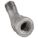 45 °  STREET ELBOW: MALLEABLE IRON, ⅛ IN X ⅛ IN FITTING PIPE SIZE, FEMALE NPT X MALE NPT