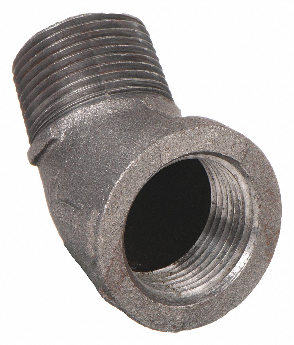 COUDE MALE/FEMELLE,45 DEGRES,1/2 PO