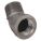 45 °  STREET ELBOW: MALLEABLE IRON, ½ IN X ½ IN FITTING PIPE SIZE, FEMALE NPT X MALE NPT