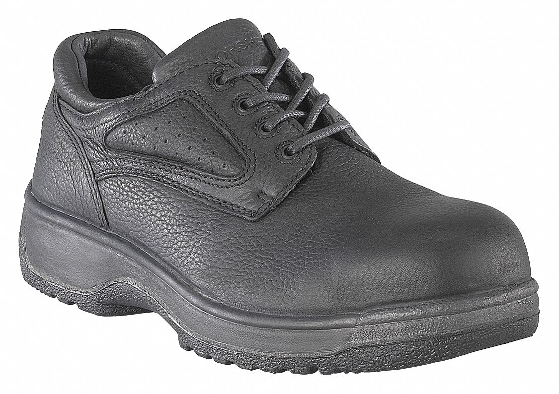 FLORSHEIM Work Boots, Composite, Women, 10, M, Black, PR 34DK57FS246