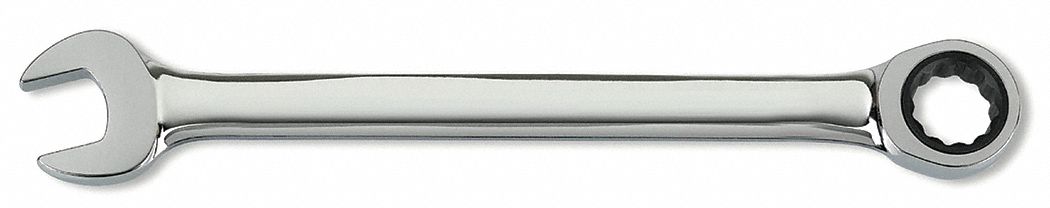 COMBINATION WRENCH, ALLOY STEEL, CHROME, 1 13/16 IN HEAD SIZE, 25⅜ IN OVERALL L, STANDARD