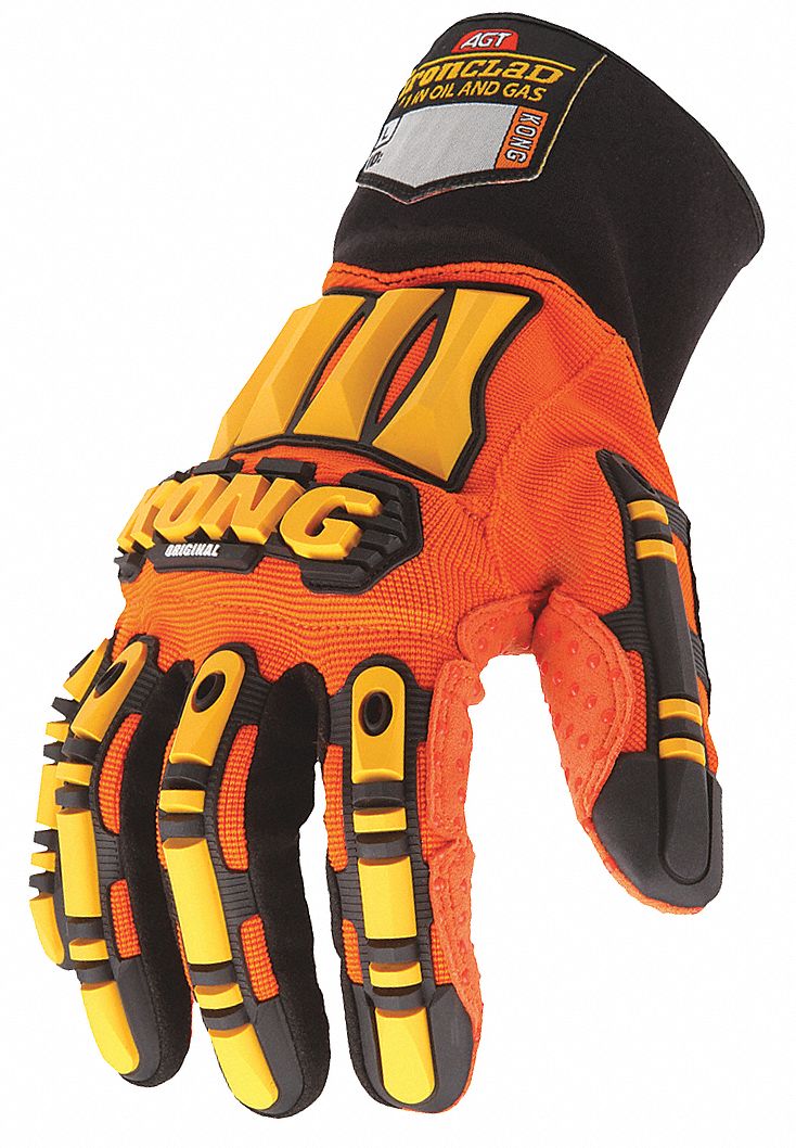 IRONCLAD MECHANICS RIGGERS GLOVES, L (9), FULL FINGER, ANSI IMPACT LEVEL 2,  TPR, EN Mechanics-  Riggers-Style General Purpose Gloves IPWSDX2-04L  SDX2-04L Grainger, Canada