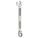 COMBINATION WRENCH, ALLOY STEEL, CHROME, 1 1/8 IN HEAD SIZE, 15 3/4 IN OVERALL L, OFFSET