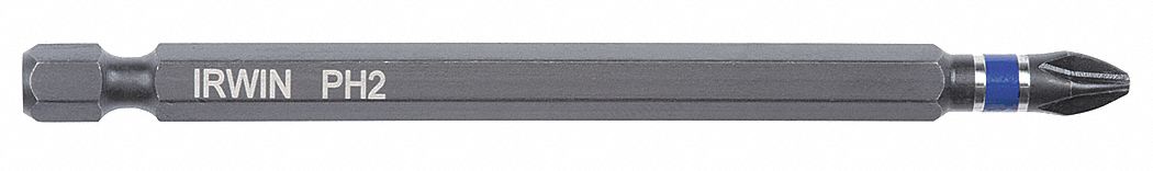 Power Bit: Power Bit, Imperial/Metric, PH3 Bit Industry Size, #3 Bit Size, Std, Impact Rated