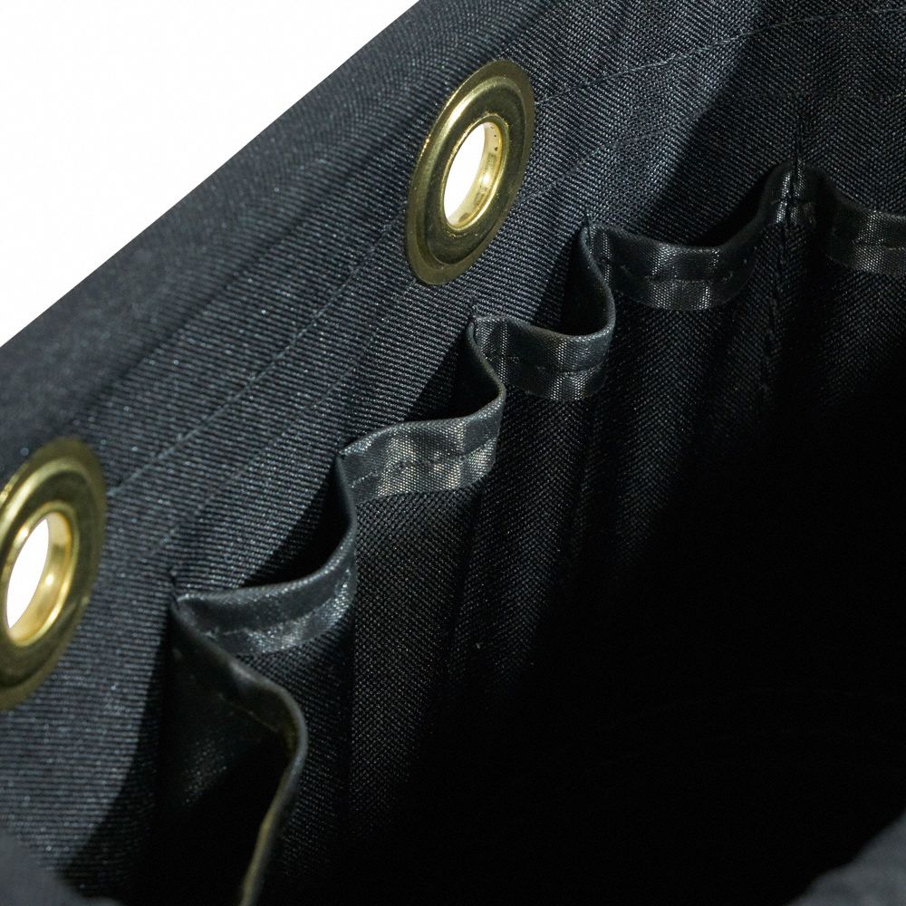 KLEIN TOOLS Bucket Bag 14 in Overall Wd, 10 in Overall Ht, Plastic