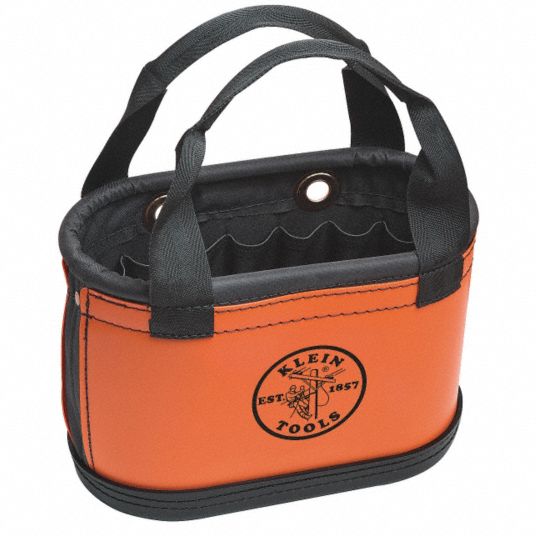 winkel kleding Bezienswaardigheden bekijken KLEIN TOOLS, 14 in Overall Wd, 10 in Overall Ht, Bucket Bag -  34E637|5144HBS - Grainger