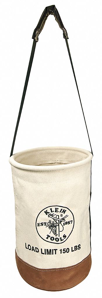 Refinery Bucket, Natural, Canvas - Grainger