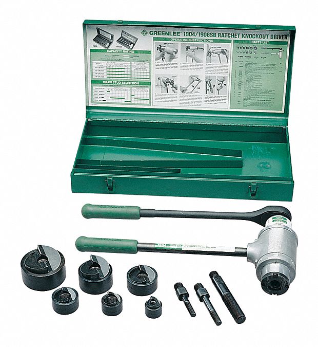 34E795 - High Leverage Ratchet Punch Set 1/2-In