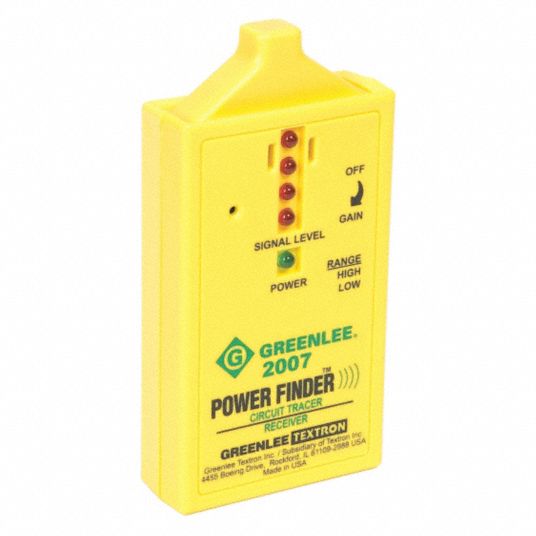 GREENLEE 2007 Circuit Tracer Receiver 34E89736925 Grainger