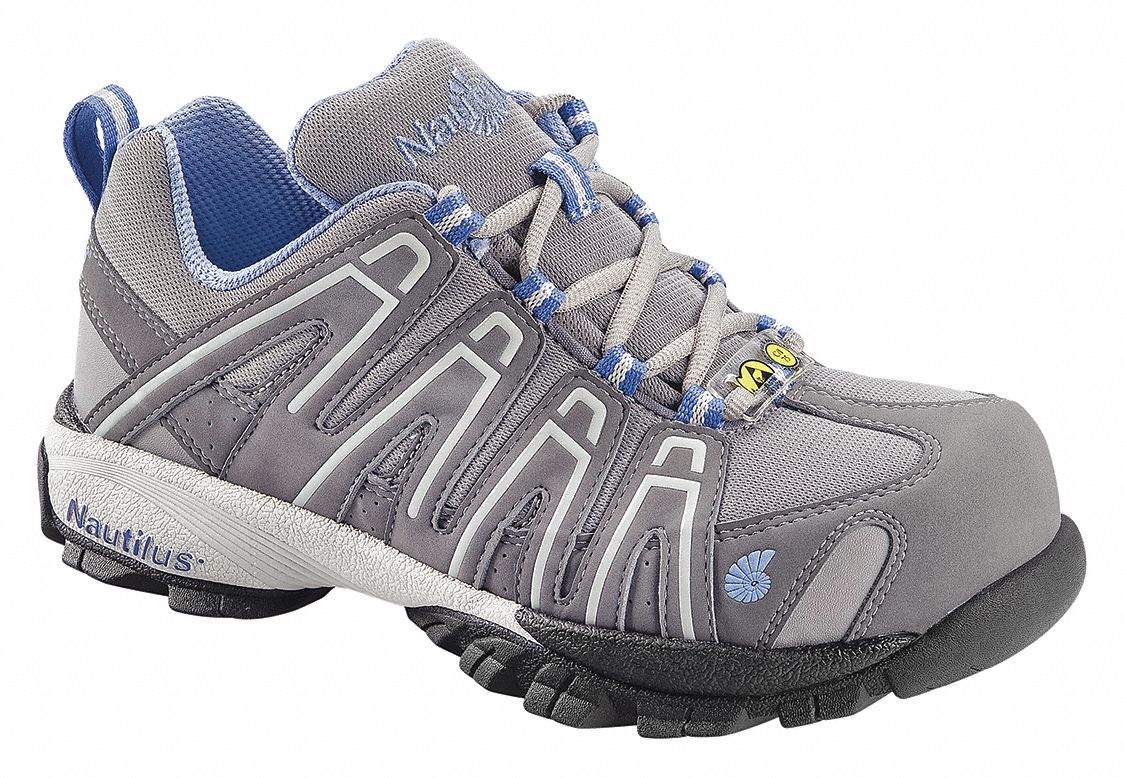 NAUTILUS SAFETY FOOTWEAR, Wide, 9, Work Shoe - 34ED19|N1391 SZ: 9W -  Grainger