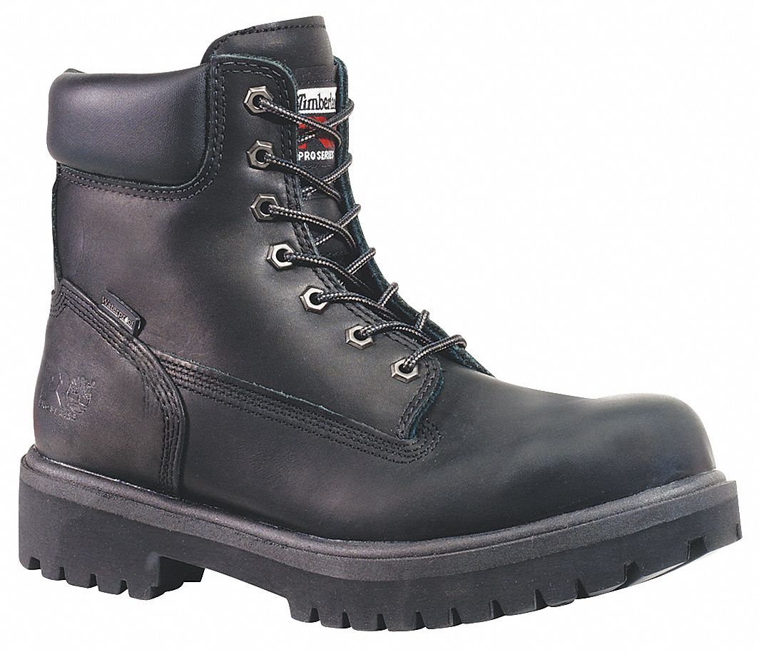 timberland pro black work boots