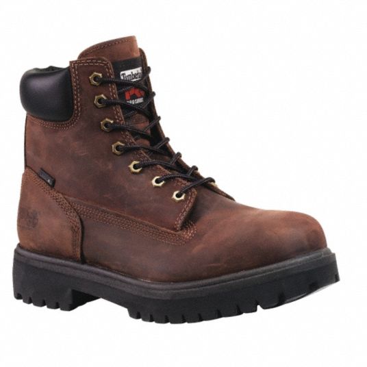 Grainger steel store toe boots