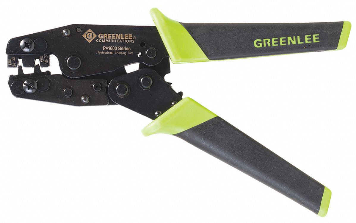 PALADIN, Crimper 1600 Open Barrel Awg 3018 34F130PA1645 Grainger