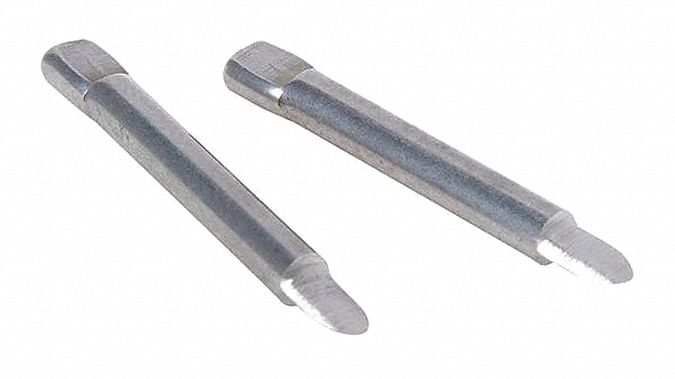 Replacement Blade: 2 in Overall Lg, Steel, Less than 6 in, 4HDZ9, 1903, 13544