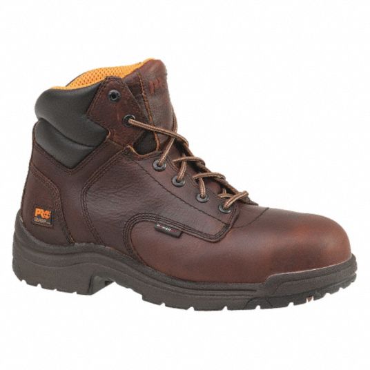 TIMBERLAND PRO 6 in Work Boot, 9, M, Men's, Camel Brown, Composite Toe ...