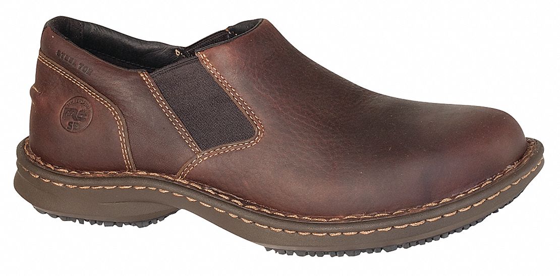 timberland leather slip on shoes