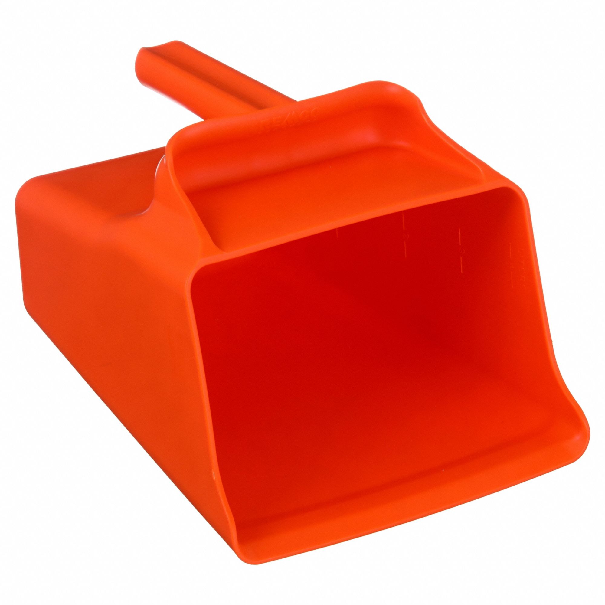 SMALL BOWL SCOOP,128 OZ.,ORANGE,9