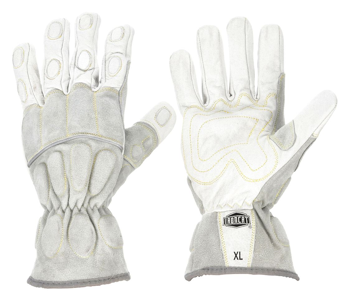 Welding Gloves, MIG/TIG, 11-1/2", L, PR
