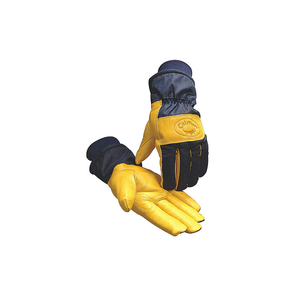 CAIMAN Cold Protection Gloves,Navy/Gold,PR 1354-3 Navy/Gold 