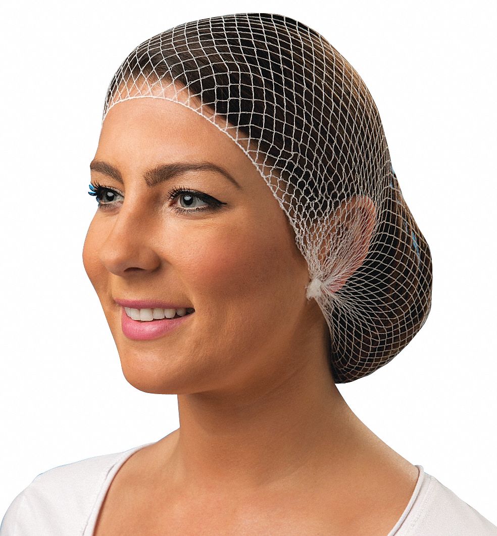 CELLUCAP Hairnet, White, Denier 40 den, PK 144 - 34FZ75|HN3WTM - Grainger