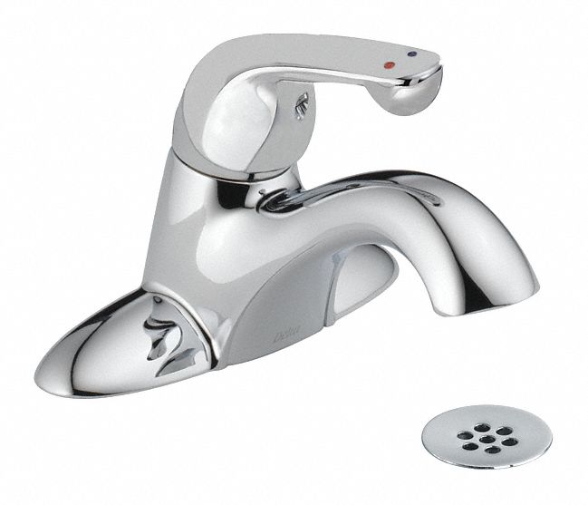 Chrome Finish, 1.2 gpm Flow Rate, Bathroom Faucet 34G026523LFHDF