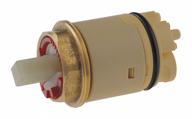 Cartridge: For 500 Series Lavs Series, Use with Hot/Cold Water, Plastic, Ceramic Disc