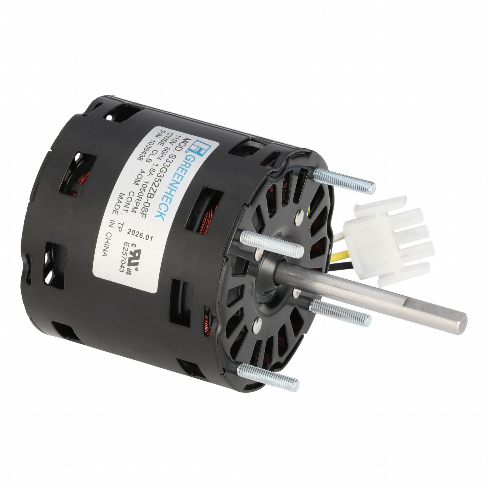 OEM Replacement Motor: 60RG33/6WZN4, 60RG33/6WZN4, Dayton, 34G194