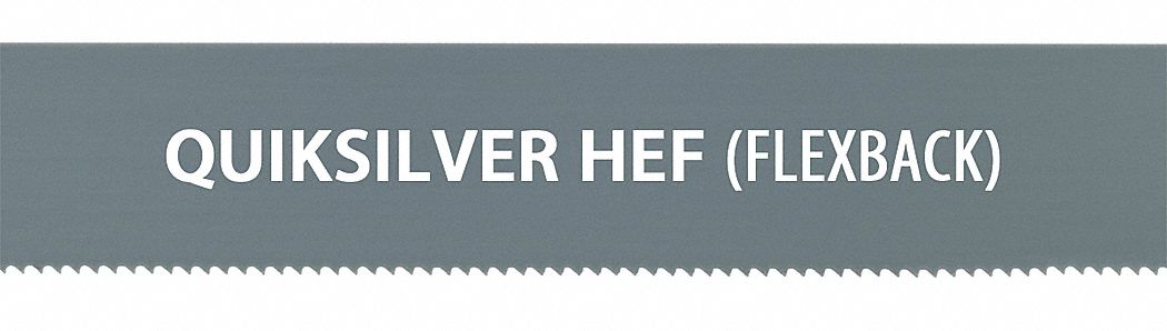 Band Saw Blade: 3/8 in Blade Wd, 14 ft 6 in, 6, 0.025 in Blade Thick, Hook Cutting Edge