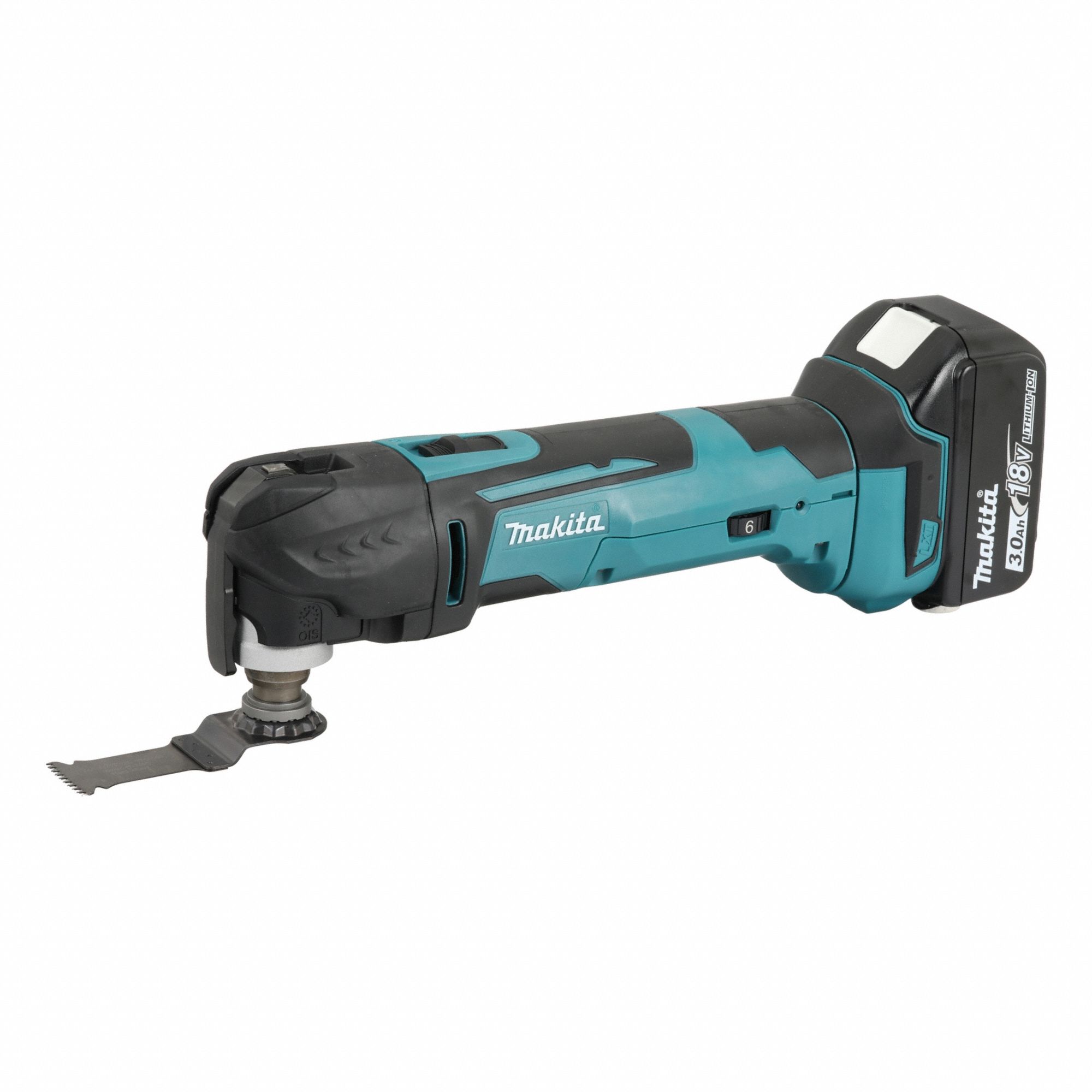 Oscillating Tool Kit: 3.2° Oscillation Angle, (2) 3.0 Ah, LXT®, Accessory Free Tool Change, 18V DC