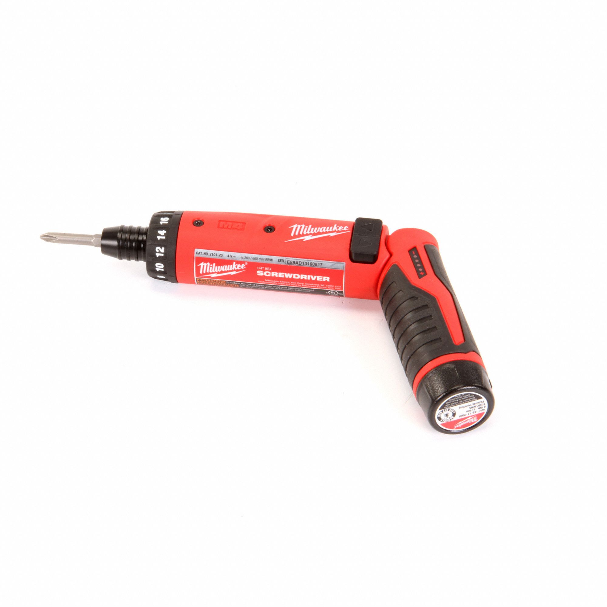 Milwaukee 4 volt discount screwdriver