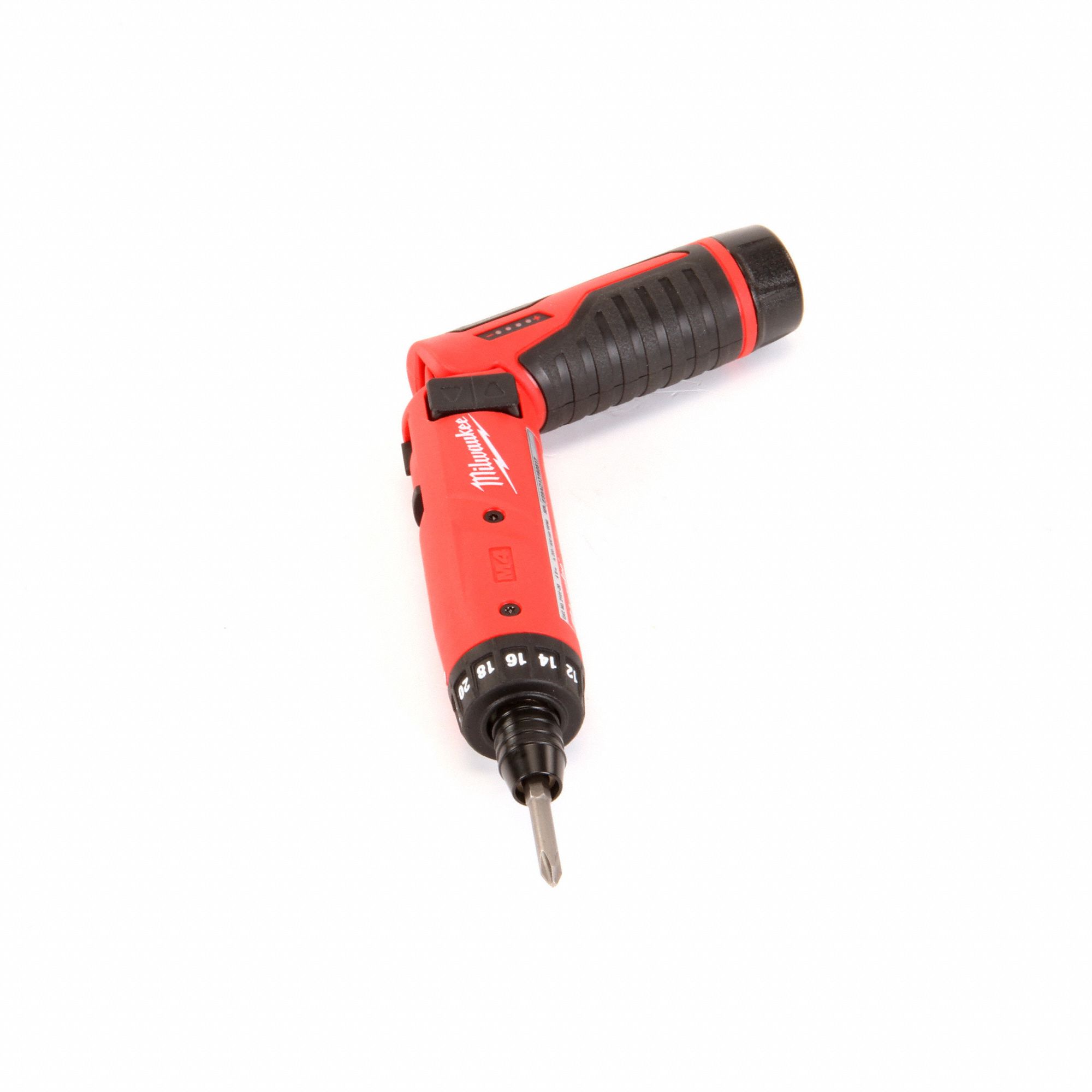 Milwaukee M4 4V Lithium-Ion Cordless 1/4 in. Hex Screwdriver 2-Battery Kit  2101-22 - The Home Depot