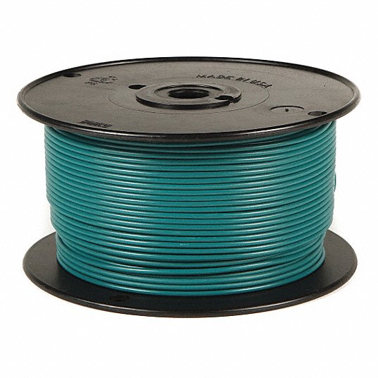 18 GXL HIGH TEMP AUTOMOTIVE WIRE 100 FOOT SPOOL OF GREEN 