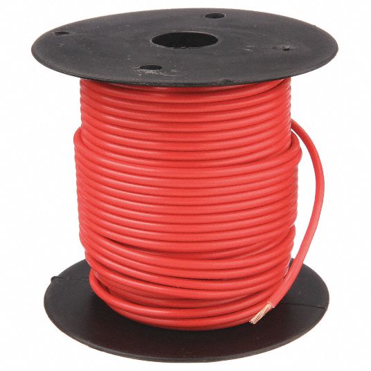 Grote 87-7011 100' FT Length (Yellow) 60V 14GA General Purpose Thermo  Plastic Wire [100% Copper/PVC Insulation]