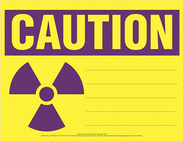 Caution Sign, Radioactive
